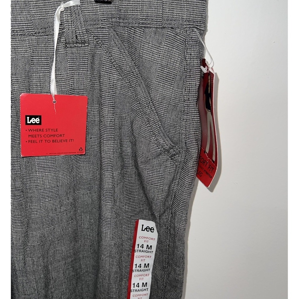 (7/b52)Lee Comforts Fit Pant Women Black Size 14 Straight - Picture 5 of 11